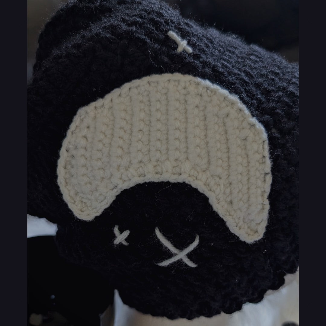 "Nightshade" Slouch Beanie — Crescent Moon