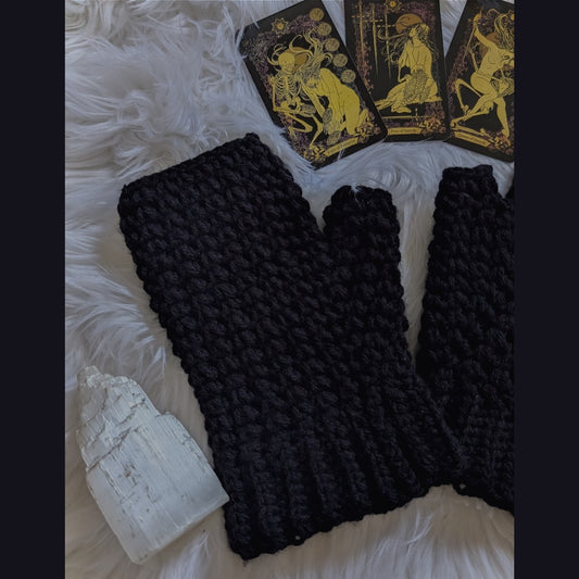 "Spellcaster" Fingerless Mitts